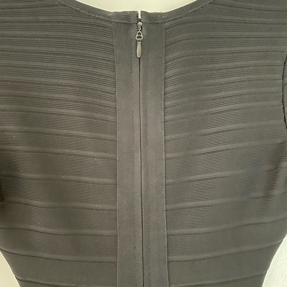 Hervé Leger Black Cocktail Dress - Picture 3 of 5